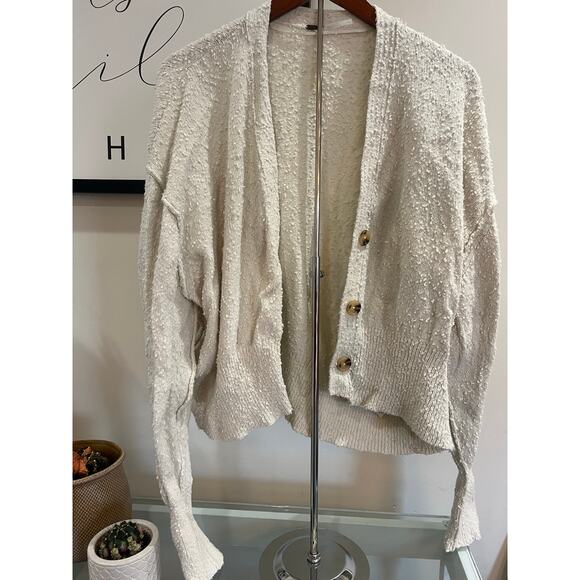 Free People Sweaters - Free People Off-White Cardigan